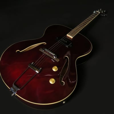 Craven Tenor Guitar Model 327R ~ Big Jake ArhtopTenor Guitar 2022 - Luscious Merlot imagen 1