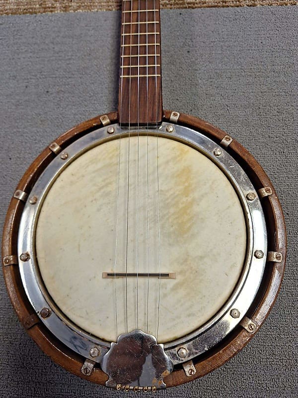 Unknown Vintage 5-String Banjo - All Mahogany image 1