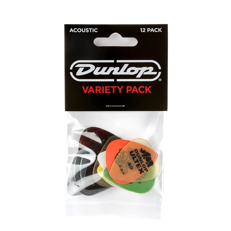 Dunlop Acoustic Guitar Variety Pick Pack image 1