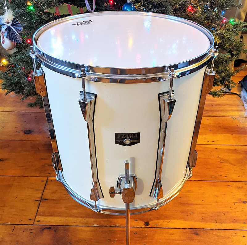 Tama Artstar II 16x16 Floor Tom. 7ply 7mm Maple Shell. Ugly White Custom Finish