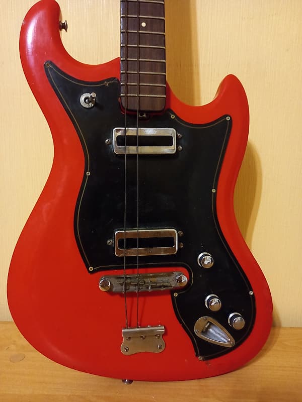 Musima Elektra de Luxe B Electric Guitar Vintage Rare image 1