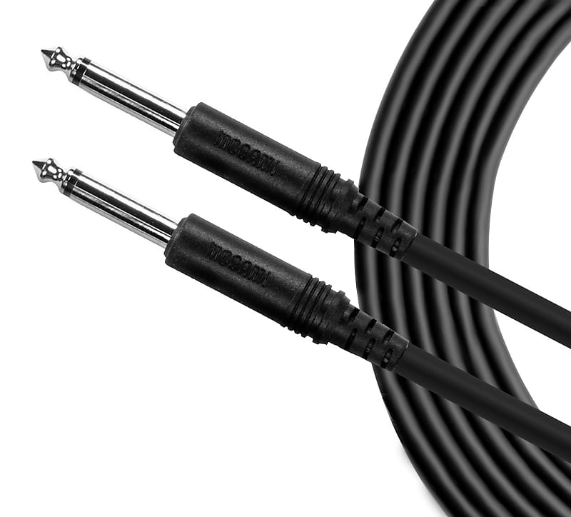 Mogami Pure Patch 1/4" TS to 1/4" TS Cable - 15' image 1