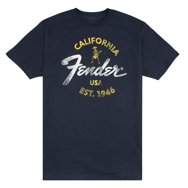 Fender Baja Blue T-Shirt L - T-Shirt Bild 1