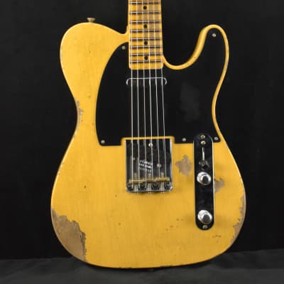 Fender Time Machine '52 Telecaster Heavy Relic Aged Nocaster Blonde for sale