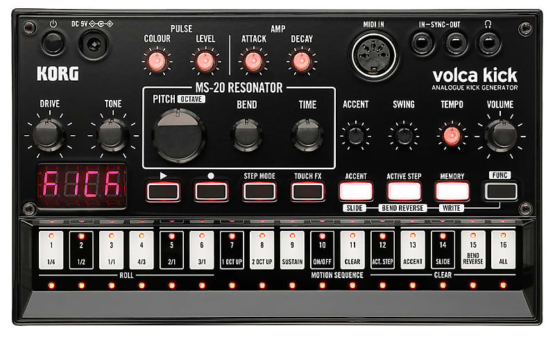 KORG volca kick アナログシンセサイザー　美品 Korg Volca Kick Analog Bass / Kick Generator | Reverb