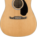 Fender FA-125CE Acoustic Electric Dreadnaught Guitar Natural Rosewood