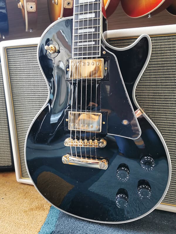 Epiphone Les Paul Custom 2023 - Ebony | Reverb