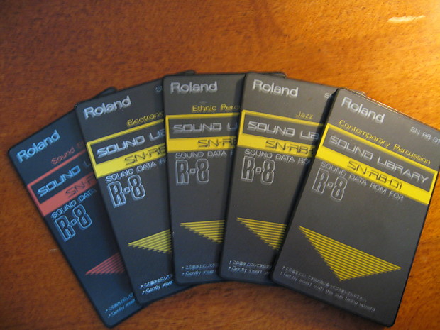 Roland r8 store cards