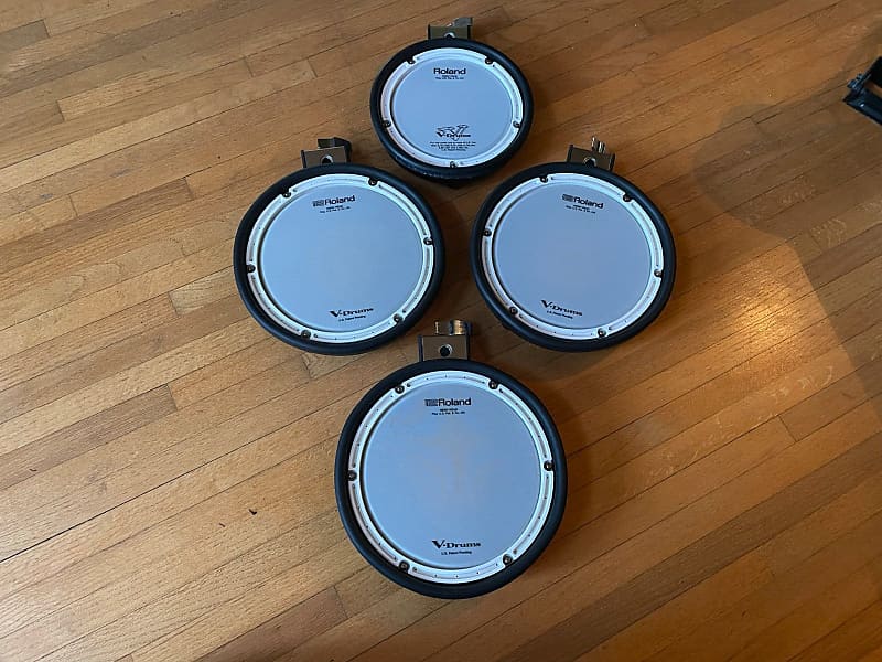 FOUR PACK Roland PDX-8 PDx-6 Dual Trigger Mesh Head V Drum Pad