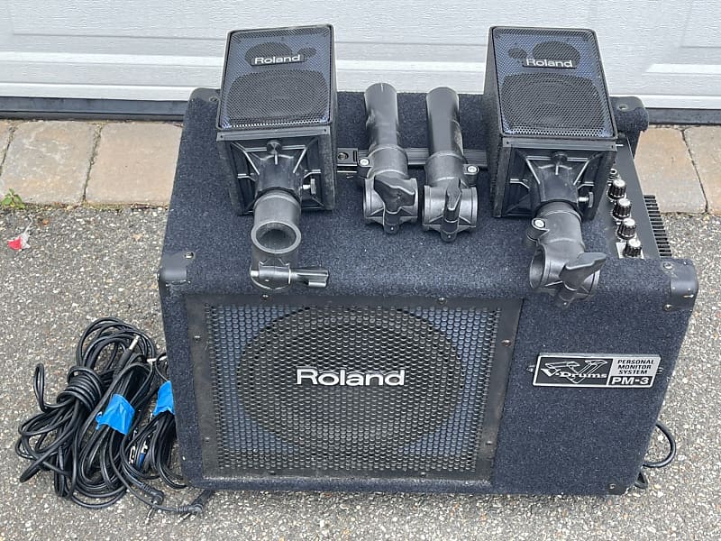 roland v-drums用モニター　PM-3 中古品 roland v-drums用モニター PM-3 中古品 roland v-drums用モニター PM-3
