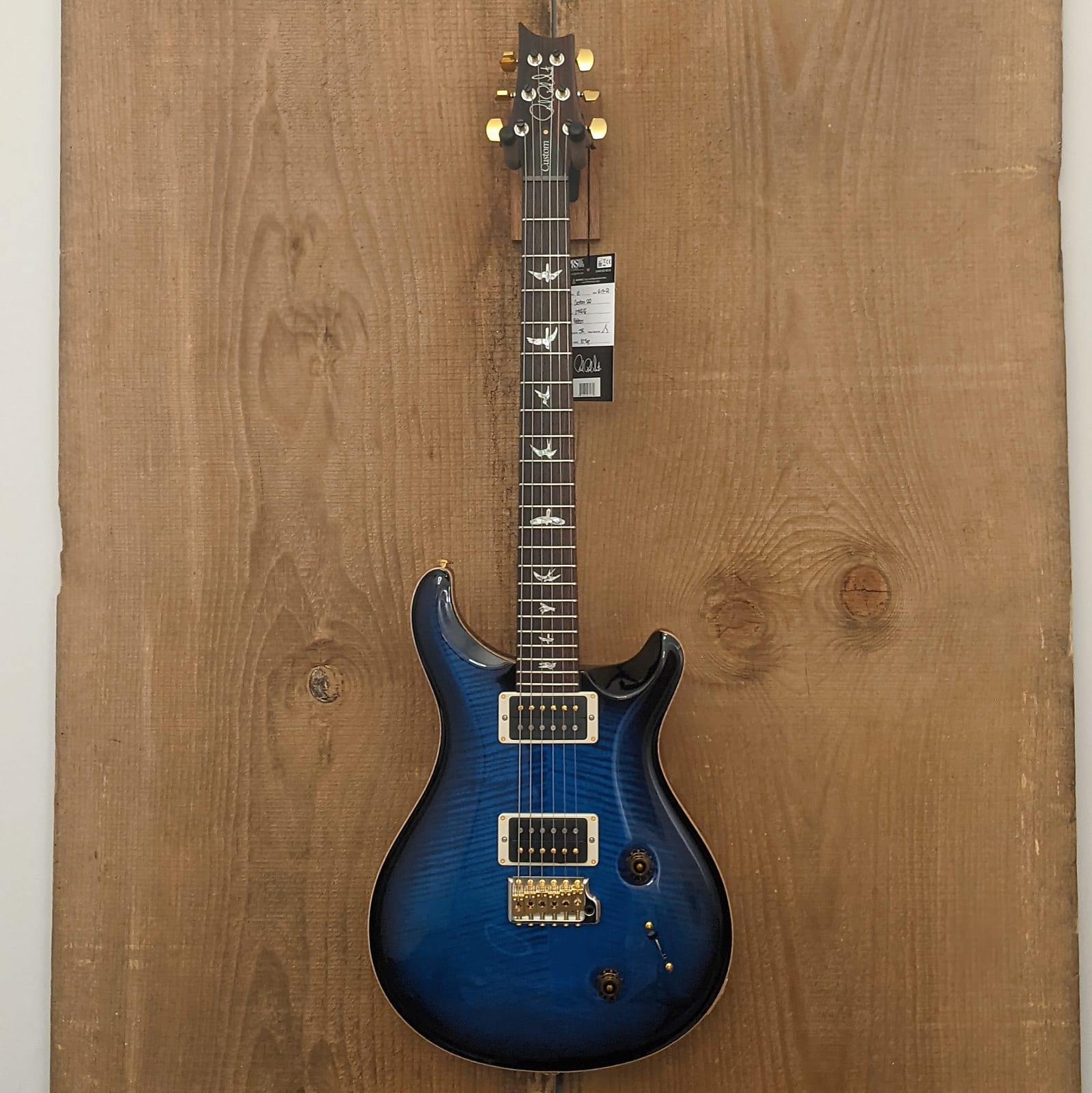 Paul Reed Smith PRS Core Custom 22 10 Top Electric Guitar Royal Blue Burst