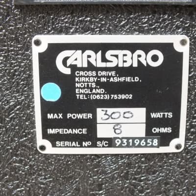 Carlsbro 4x12 Gitarrenbox /Cabinet 300 Watt * 8 Ohm * mono/stereo, Celestion G12T-80 * Made in Engla image 6