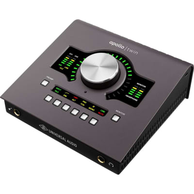 Universal Audio Apollo Twin MKII QUAD Desktop Interface with Realtime UAD Processing for Mac and Windows image 3