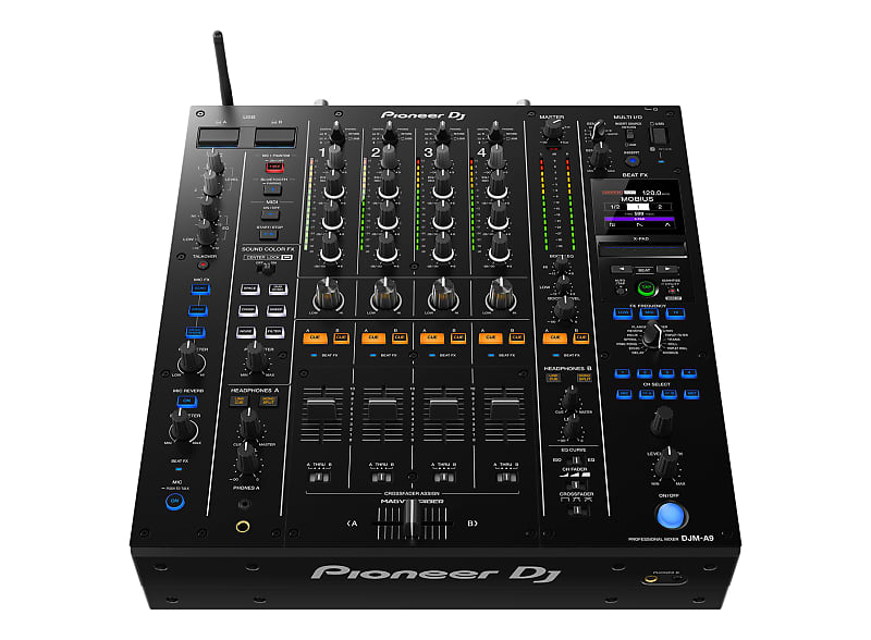 Pioneer DJM-A9 - 4-Channel Professional DJ Mixer (Black)  NEW FREE SHIP image 1