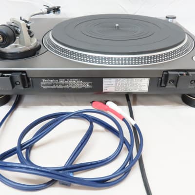 Technics SL-1210MK2 1210 Turntable w/ Dust Cover and Audio Technica AT-XP3 Cartridge image 10