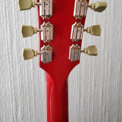 Gibson ES 335 Dot Plaintop Left Handed 2014 Cherry image 4