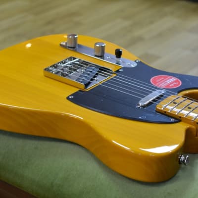 Fender Squier Classic Vibe '50s Telecaster Butterscotch Blonde Left-Handed Electric Guitar image 8