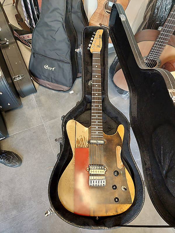 Michael Spalt TOTEM-X custom made guitar=handcrafted in California=rare one of a kind=fantastic image 1