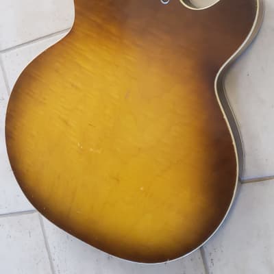 60’s Harmony H75 Husk Vintage Archtop Guitar Project 1961 ES-335 H-75 image 12