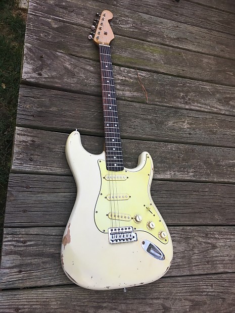 Chinese Strat Copy Olympic White