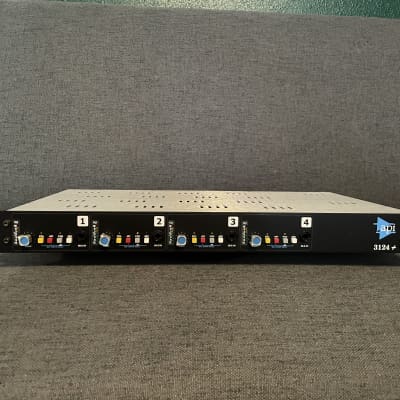 API 3124+ 4-Channel Mic Preamp 2000 - 2016 - Black image 1