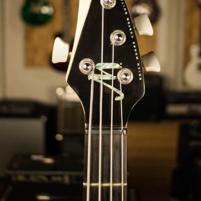1998 Brian Moore Custom Shop TC4P Bass Guitar image 5