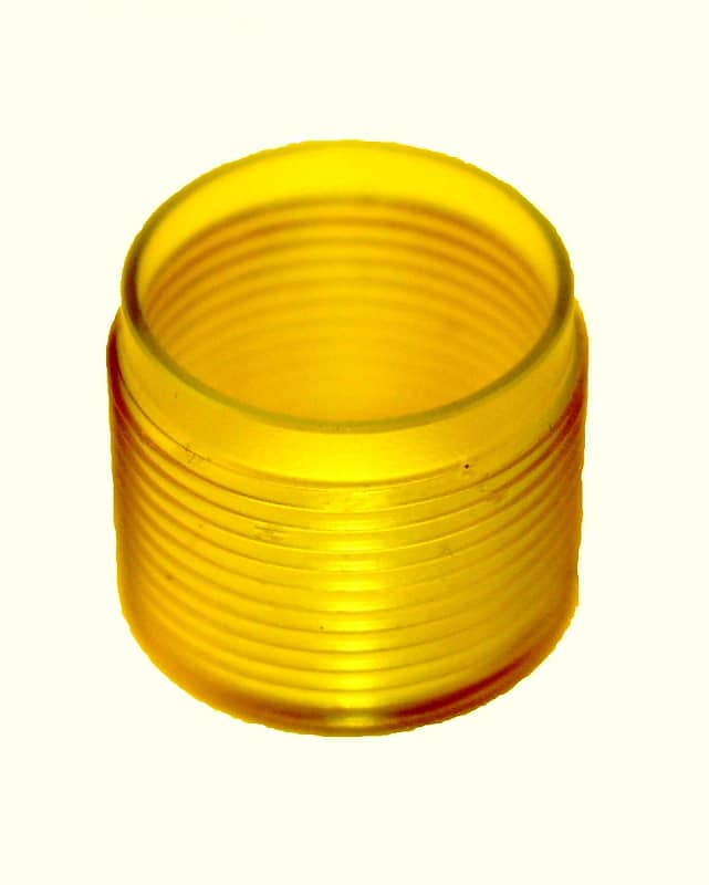 Brand Trombone Booster Threaded Sleeve - Small Yellow BRBT2SY image 1