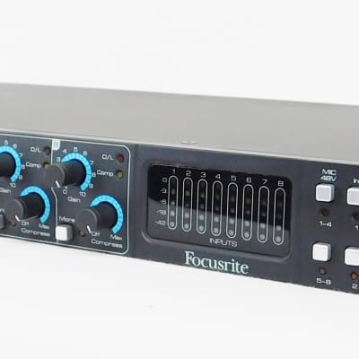 Focusrite OctoPre MkII Dynamic 8-Channel Mic Preamp with 
