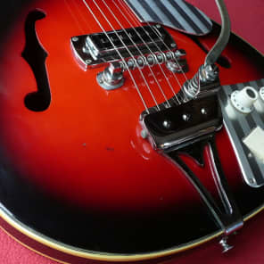 Teisco EP-2L Hollow Body Electric Guitar Japan Vintage Teisco EP-2L Hollow Body Electric Guitar Japan Vintage