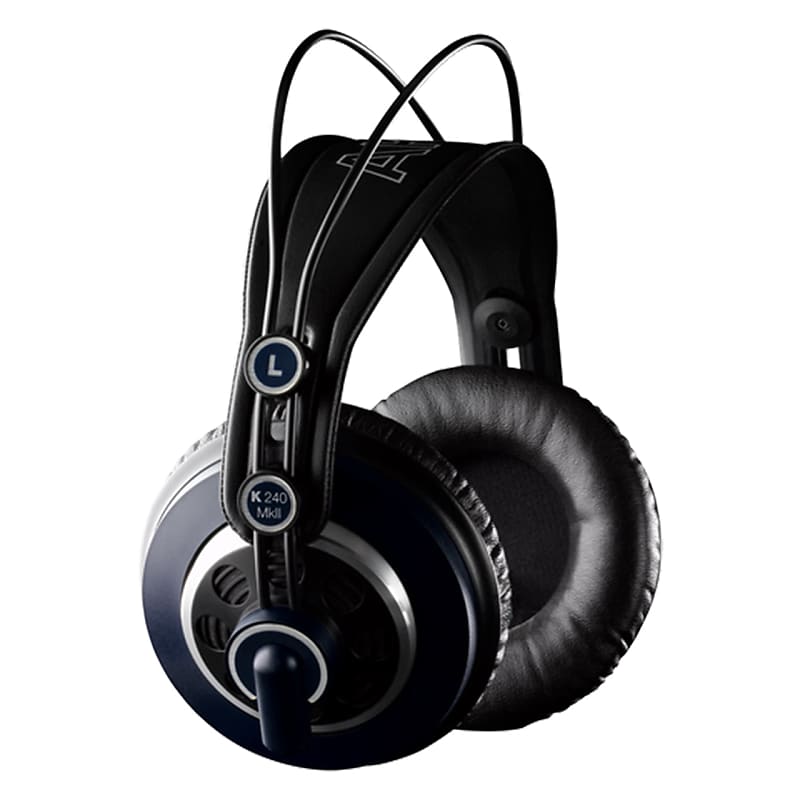 AKG K240 MK2 ヘッドホン 中古　送料込み AKG K240 MKII Semi-Open Studio Monitor Headphones | Reverb