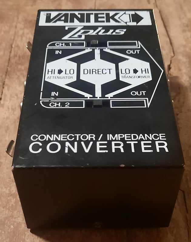 Vantek Z Plus Connector/Impedance Converter image 1
