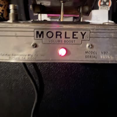 vintage Morley Volume/Boost Stainless image 2