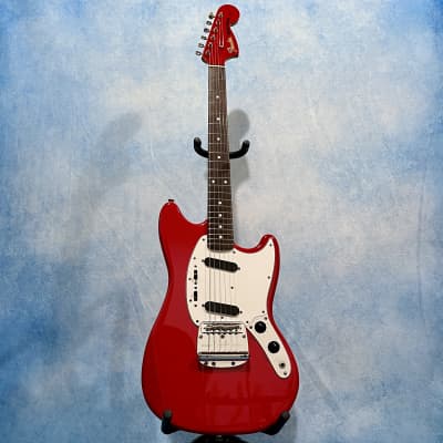 Fender MG-69 MH Mustang Reissue MIJ 2007 Fiesta Red Made in Japan for sale