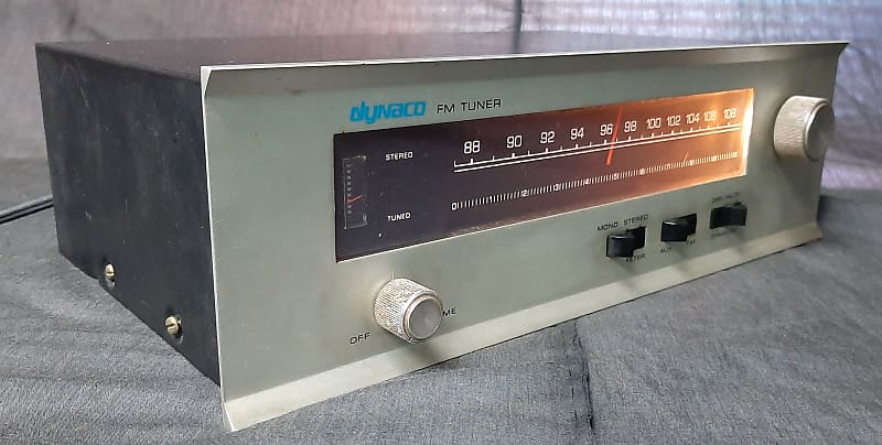Vintage Dynaco FM-5 FM MPX Tuner w/Aux Input  			