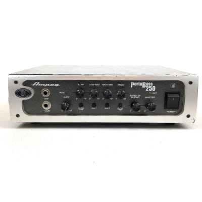 Ampeg PB-250 PortaBass 250-Watt Bass Amp Head 2002 - 2004 - Black image 1