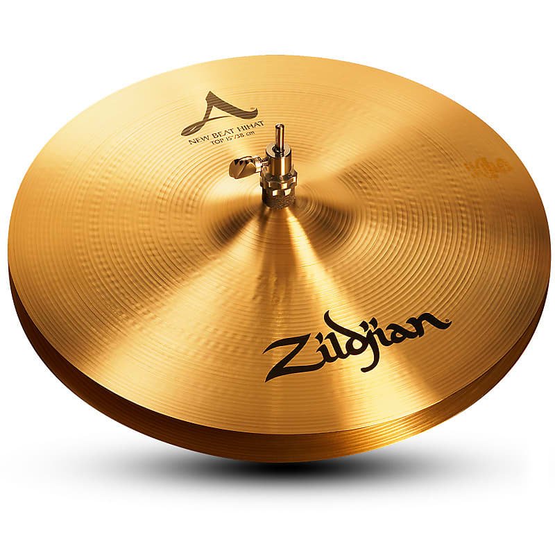 Zildjian - A0136 - 15" A Zildjian New Beat Hi-Hat Pair image 1