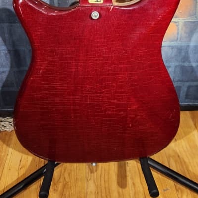 Vintage 1967 Epiphone Olympic Double Cherry w/ OHSC & Original Parts image 20