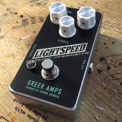 Reverb.com listing, price, conditions, and images for greer-amps-lightspeed-organic-overdrive