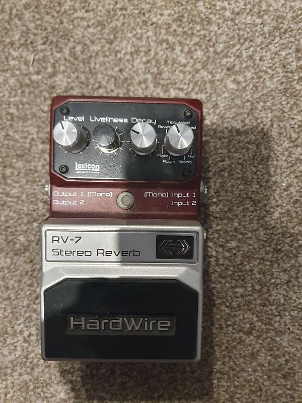 DigiTech Hardwire RV-7 Stereo Reverb
