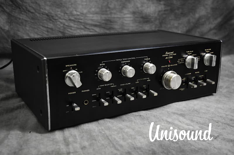 Sansui AU-7700 プリメインアンプ Sansui AU-7700 Stereo Amplifier : Back To Life Again