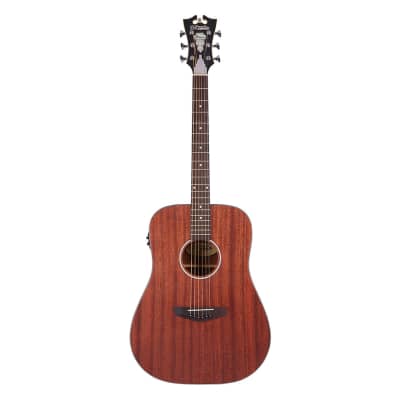 D'Angelico Premier Lexington LS A/E Guitar - Mahogany Satin image 2