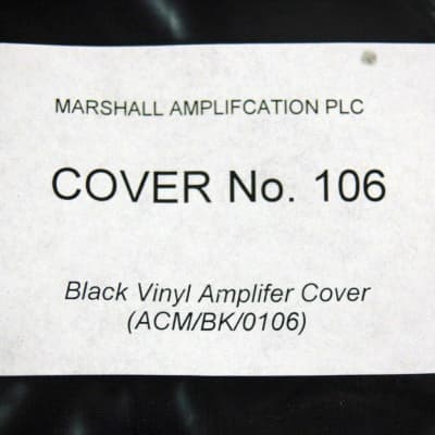 Marshall Amplifier M-COVR-00106 Amp Head Cover 30x9x11 (MA100H, MA50H & Others) imagen 3
