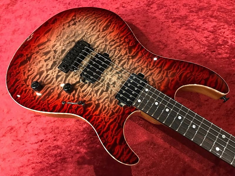 ファッション人気ブランドランキング Smoker Black FUTURA-S 2021 #21L17 Burst- Cherry -Black HH ギター