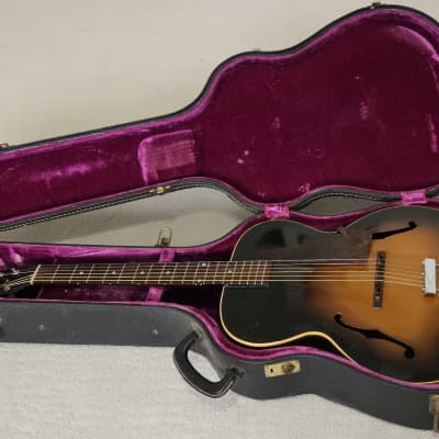 1958 Gibson L-48 Sunburst Archtop Vintage Acoustic Guitar image 24