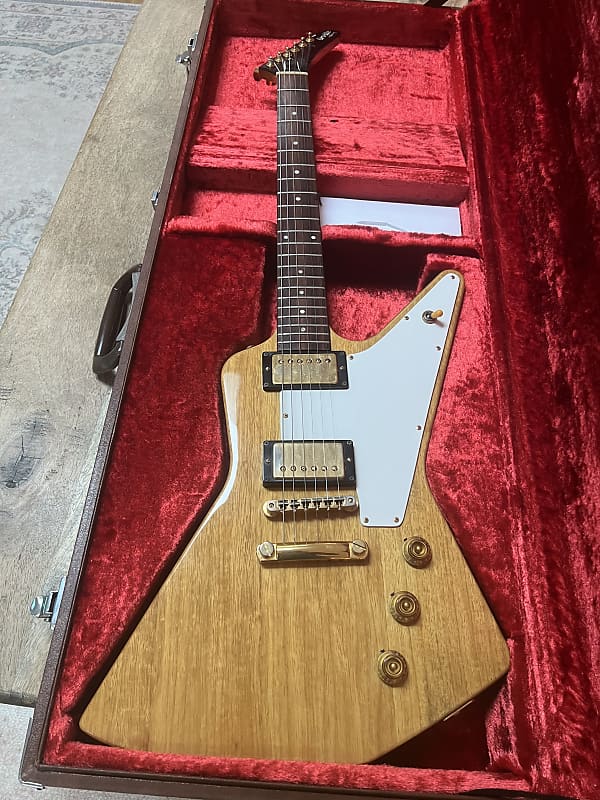 Orville by Gibson Korina Explorer Clapton Cut 1990 - Korina!!!!