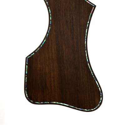 Bruce Wei, Guitar Part Rosewood Pickguard - Gibson J200 type , Abalone Inlay (746) for sale