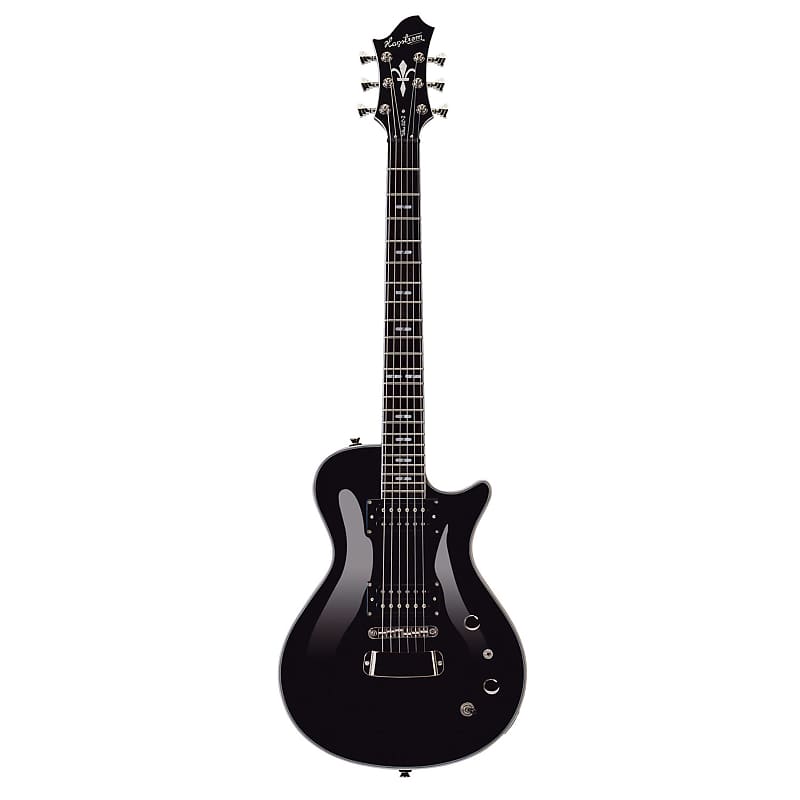 Hagstrom Ultra Swede BK Black Gloss - Single Cut Electric Guitar Bild 1