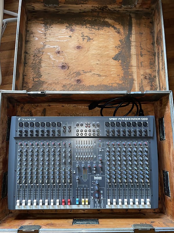 Soundcraft Spirit power station 1200 Mid 90’s - early 2000s