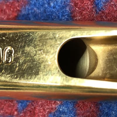 Arnold Montgomery Luna 24K Gold Plate Soprano Sax Mpc 24K Gold Plate Feb. Sale image 4