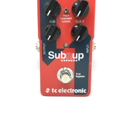 TC Electronic Sub N' Up Octaver Pedal with TonePrint